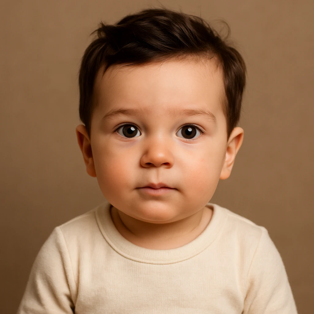 The AI-generated portrait Tom & Beth received